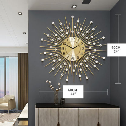 Creative European Wall Clock - Stylish Modern Home Decor