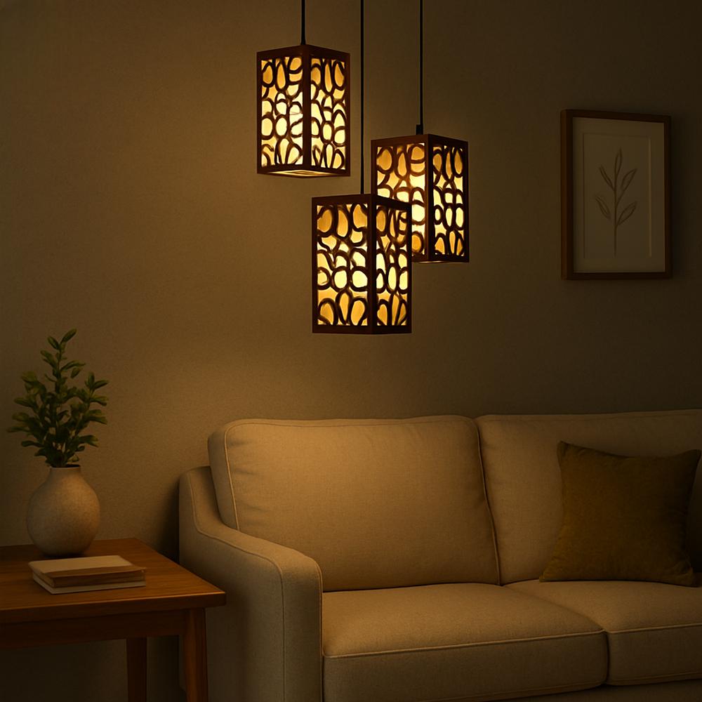 Modern LED Flush Mount Ceiling Light - Stylish Room Fixture