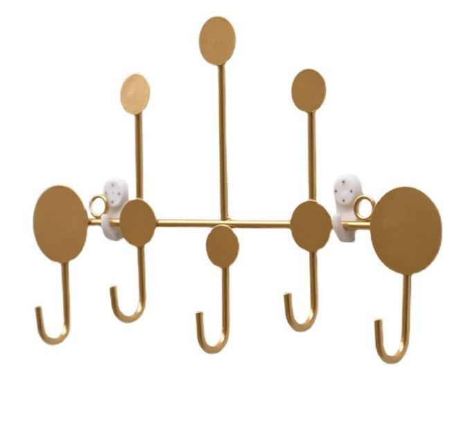 Elegant Golden Metal Wall Hanging - 1 Pc Beautiful Calligraphy Decor