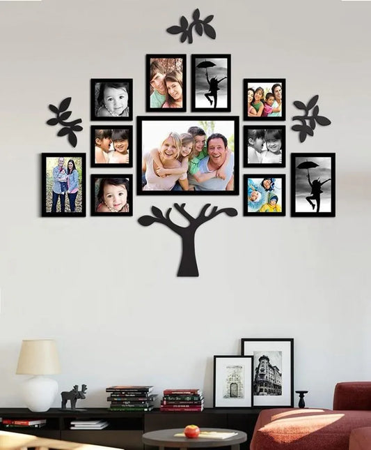 Large Family Tree Wall Art Frame - Modern Home Decoration