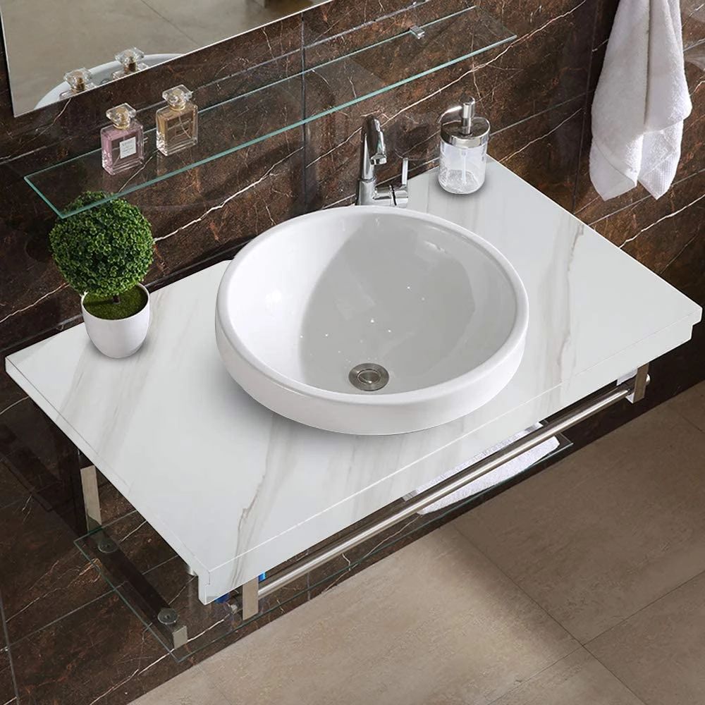 Marble Kitchen Wallpaper - Waterproof & Heat Resistant Self-Adhesive 60CMx2M