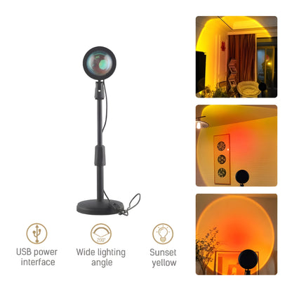 Sunset Projector Lamp With 16-Color LED And Remote Control